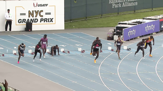 Unexpected Turn: Udodi Onwuzurike Seizes Victory as Red Kerley Misses 100m Opportunity | NYC Grand Prix Highlights"