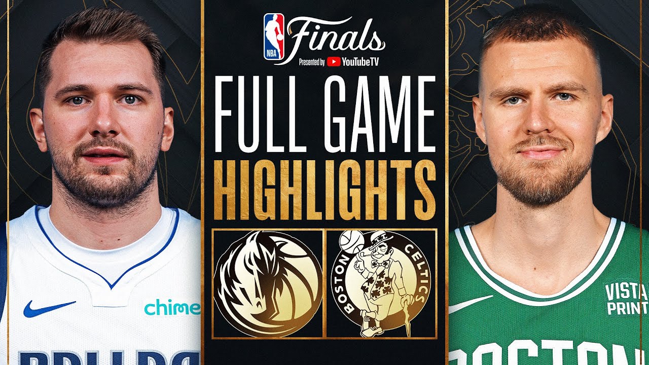 NBA Clash: Mavericks Take on Celtics | Full Game 1 Highlights