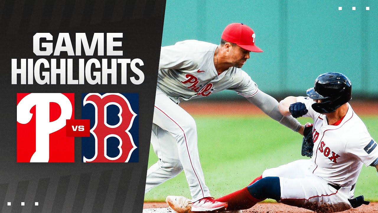 Rivalry Renewed: Phillies vs. Red Sox Epic Battle (6/12/24) | MLB Highlights
