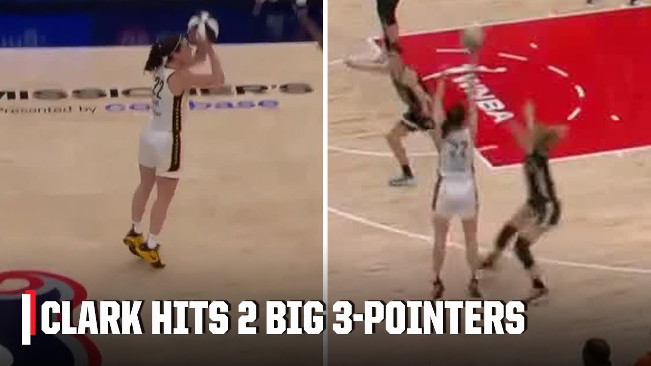 From Downtown: Caitlin Clark's Epic Long-Range Shots