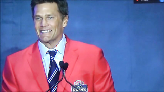 Tom Brady Patriots Hall of Fame Induction Speech & Ceremony