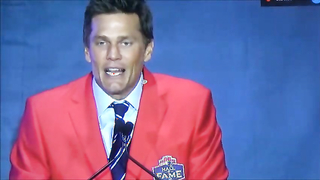 Tom Brady Patriots Hall of Fame Induction Speech & Ceremony