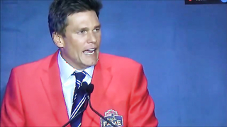 Tom Brady Patriots Hall of Fame Induction Speech & Ceremony