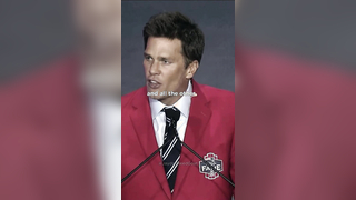 Tom Brady gave one of the best speeches ever last night at his retirement ceremony.