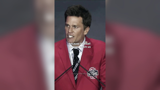 Tom Brady gave one of the best speeches ever last night at his retirement ceremony.