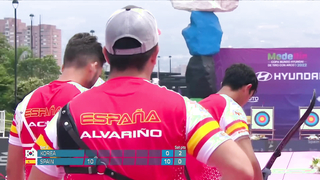 Thrilling Showdown: Spain vs. Korea - Recurve Men Team Gold | Medellin 2022 World Cup S4