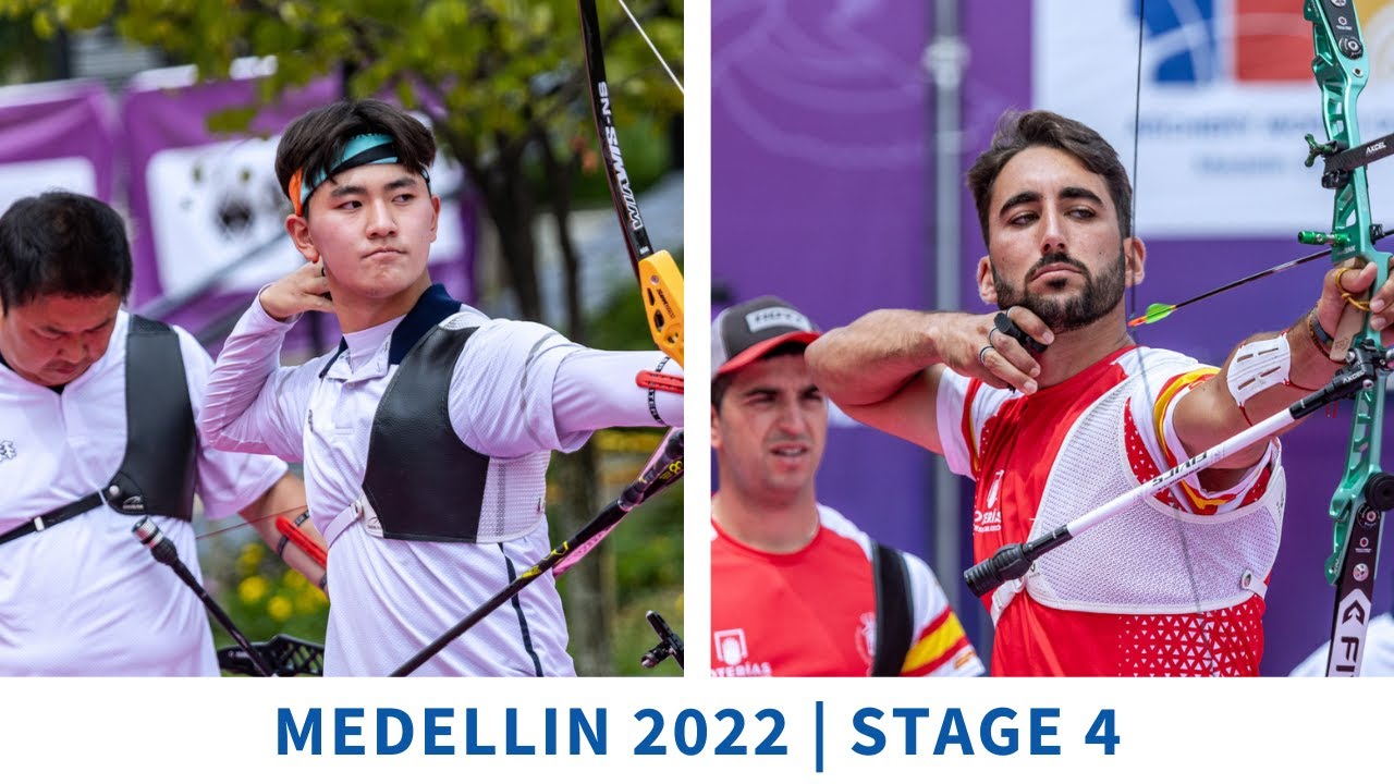 Thrilling Showdown: Spain vs. Korea - Recurve Men Team Gold | Medellin 2022 World Cup S4