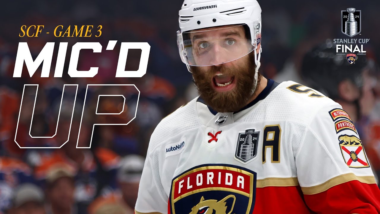 Mic'd Up Madness: Panthers in the Stanley Cup Final Game 3