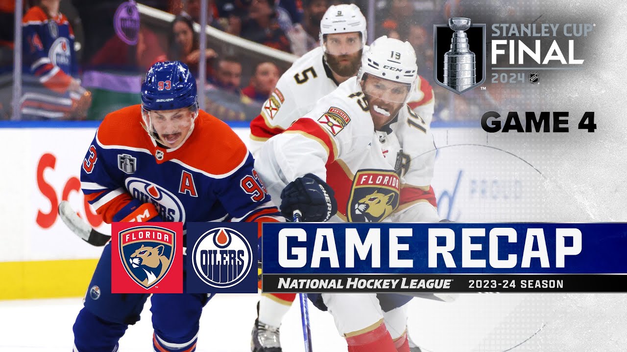 Game 4 Thriller: Panthers vs. Oilers | NHL Highlights | 2024 Stanley Cup Playoffs
