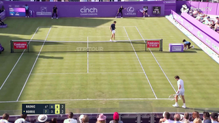 Milos Raonic vs. Cam Norrie: Epic Final Set Tiebreak at Queens 2024