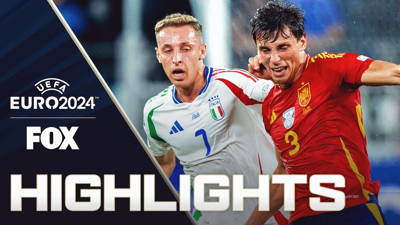 Spain vs. Italy Clash: UEFA Euro 2024 Match Highlights
