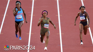 Sha'Carri Richardson's Unstoppable Comeback: 100m Heat Win at Olympic Trials | NBC Sports