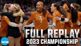 Epic Showdown: Texas vs. Nebraska - 2023 NCAA Volleyball Championship Full Replay
