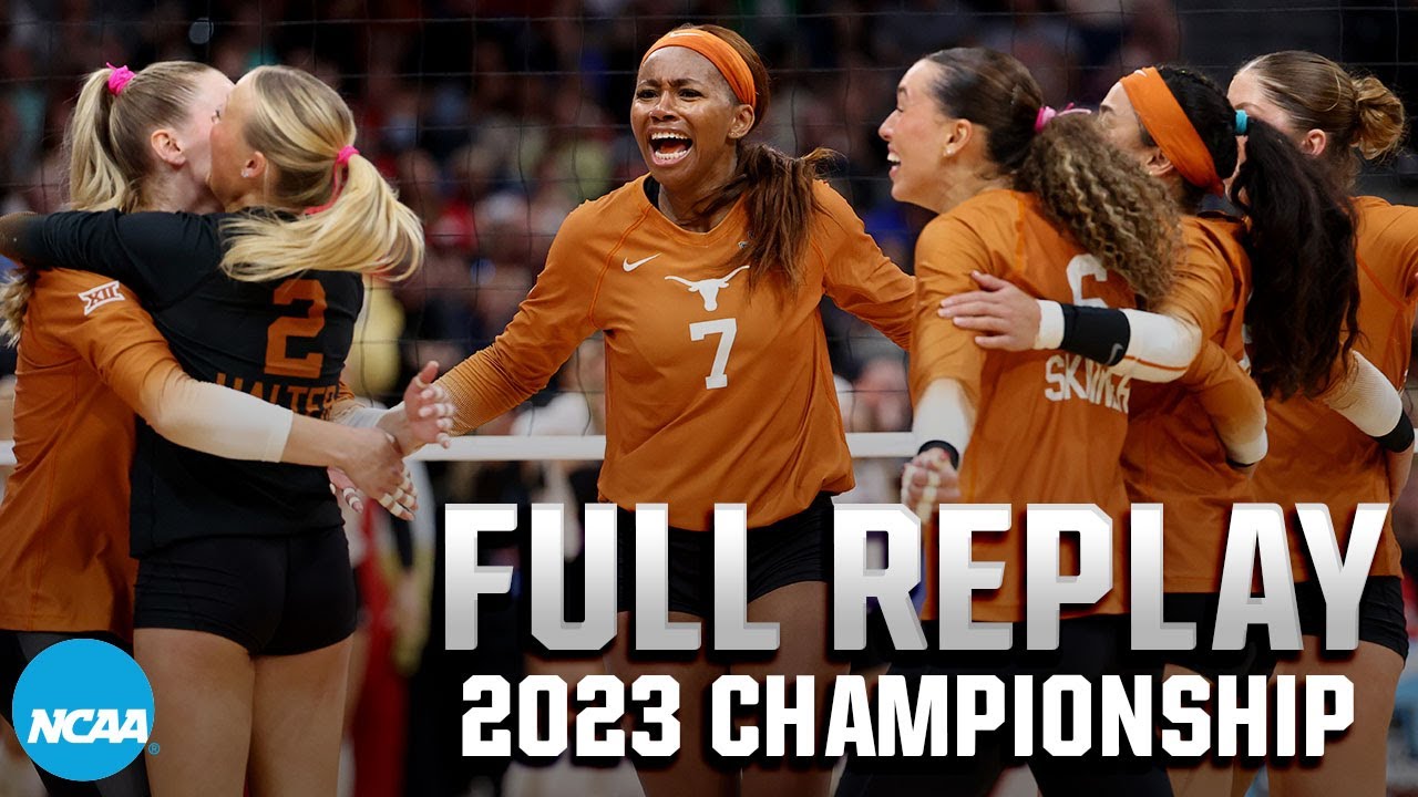 Epic Showdown: Texas vs. Nebraska - 2023 NCAA Volleyball Championship Full Replay