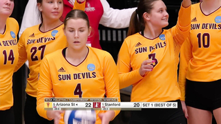 Stanford vs. Arizona State: 2023 NCAA Volleyball Regional Semifinals | Complete Match Replay