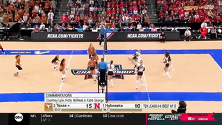 2023 NCAA Volleyball Championship: Texas vs. Nebraska | Match Highlights