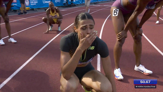 Sydney McLaughlin-Levrone crushes WORLD RECORD in 400m hurdles at Trials