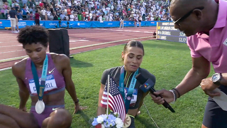 Sydney McLaughlin-Levrone crushes WORLD RECORD in 400m hurdles at Trials