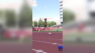 SYDNEY MCLAUGHLIN Breaks her own record AGAIN!