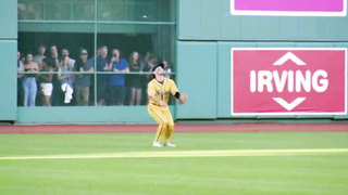 Double Backflip Catch Spectacle at Fenway Park | The Savannah Banana