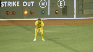 Double Backflip Catch Spectacle at Fenway Park | The Savannah Banana