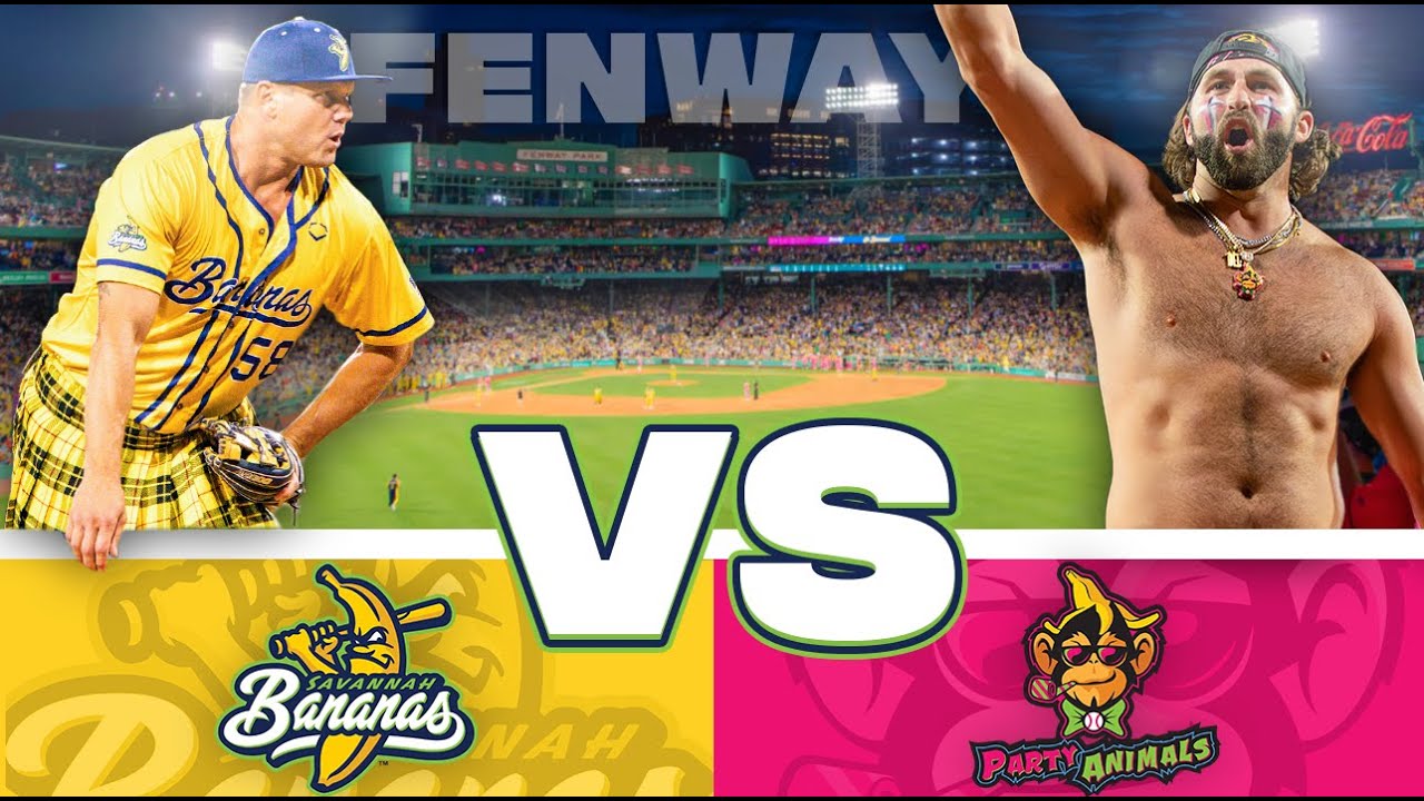 Banana Ball Classic: Savannah Bananas at Fenway Park Game Highlights