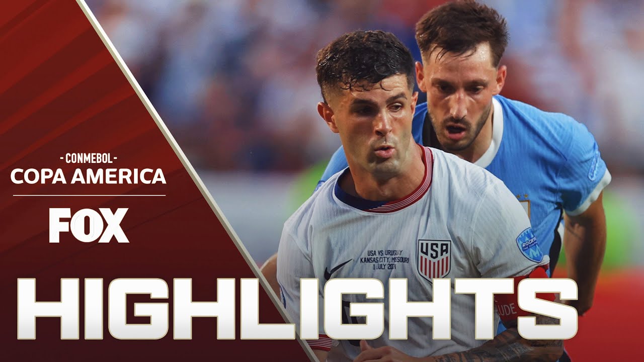 USA vs. Uruguay 2024 Copa América Match Highlights