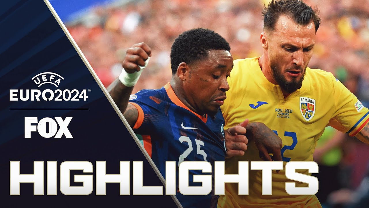Romania vs. Netherlands: UEFA Euro 2024 Round of 16 Highlights