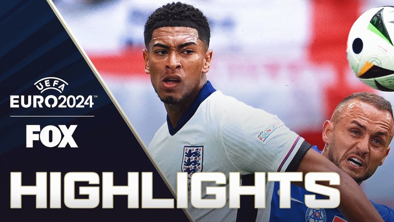 England vs. Slovakia: UEFA Euro 2024 Round of 16 Highlights
