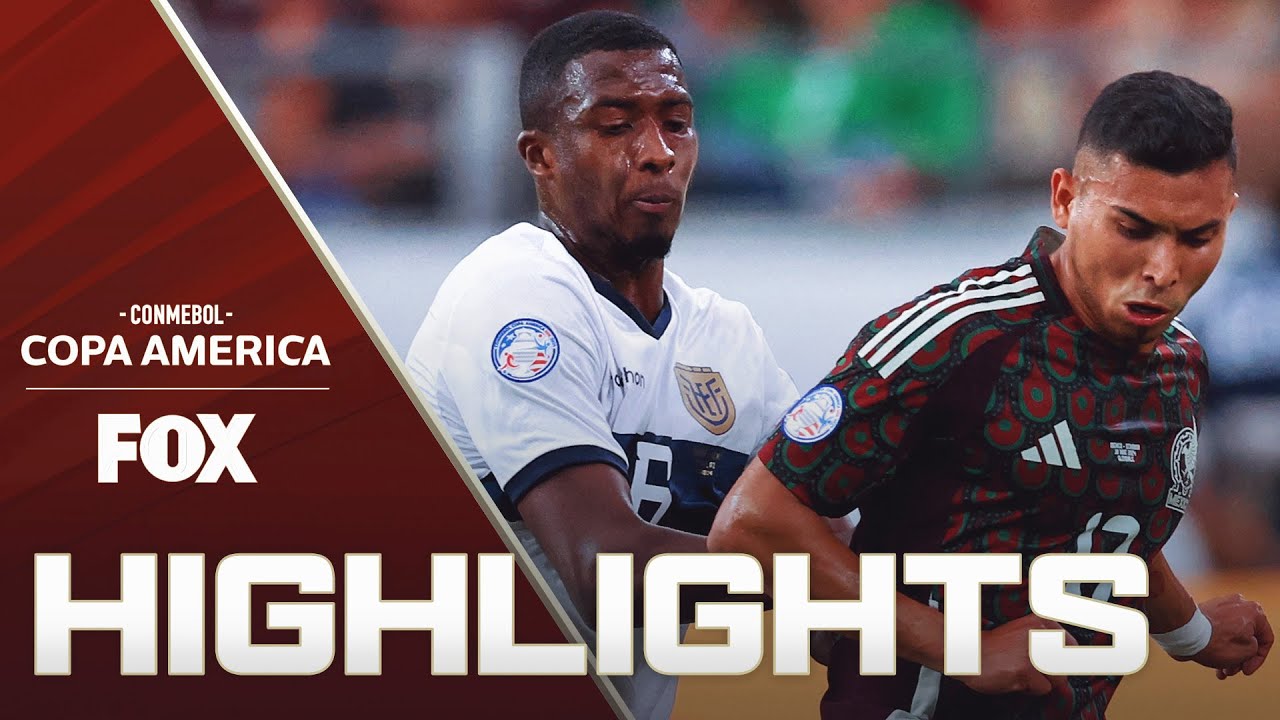 Mexico vs. Ecuador: 2024 Copa América Match Highlights