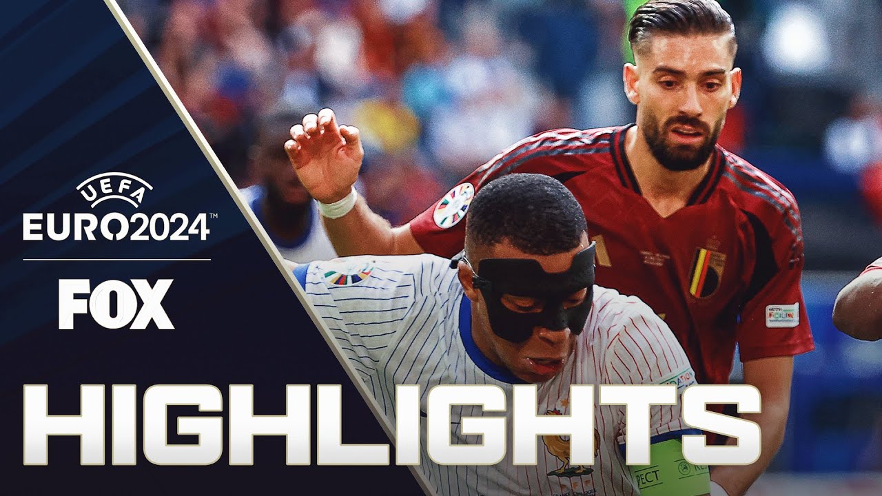 France vs. Belgium: UEFA Euro 2024 Round of 16 Highlights