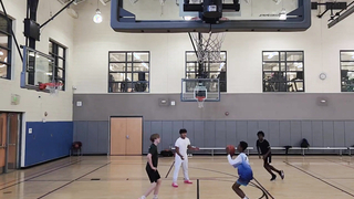 Thomas Hayes Class Of 2028 Shooting And Passing Highlights 2v2