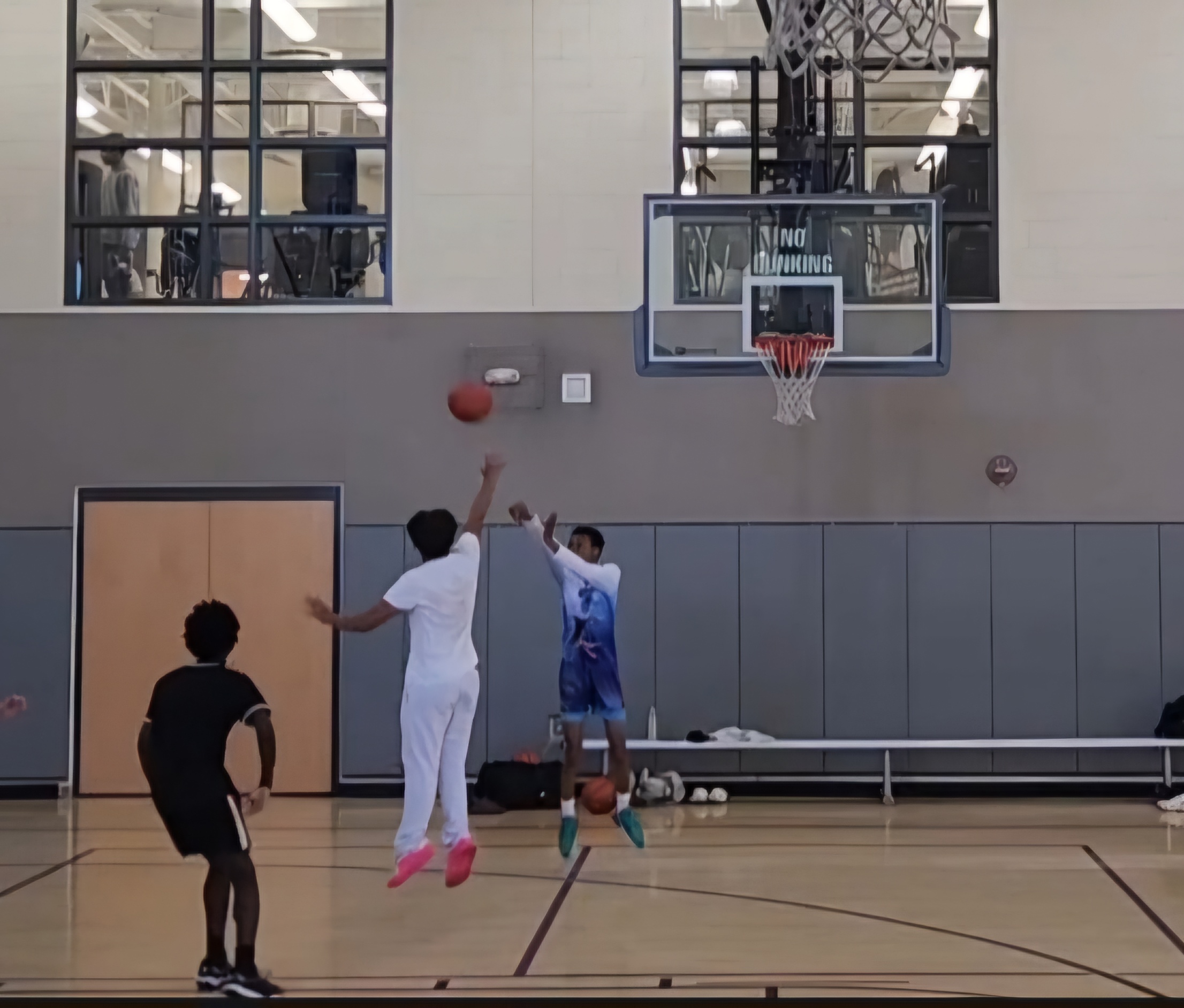 Thomas Hayes Class Of 2028 Shooting And Passing Highlights 2v2