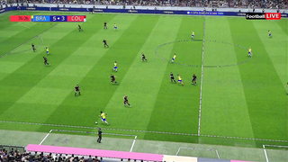 Brazil vs. Colombia: Copa America 2024 USA Group D Full Match Highlights | Realistic PES Gameplay