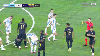 Copa América 2024 Quarterfinal Clash: Argentina vs. Ecuador Highlights