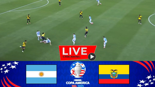 Argentina vs. Ecuador: Copa America 2024 Quarter-Final | Full Match Live Stream
