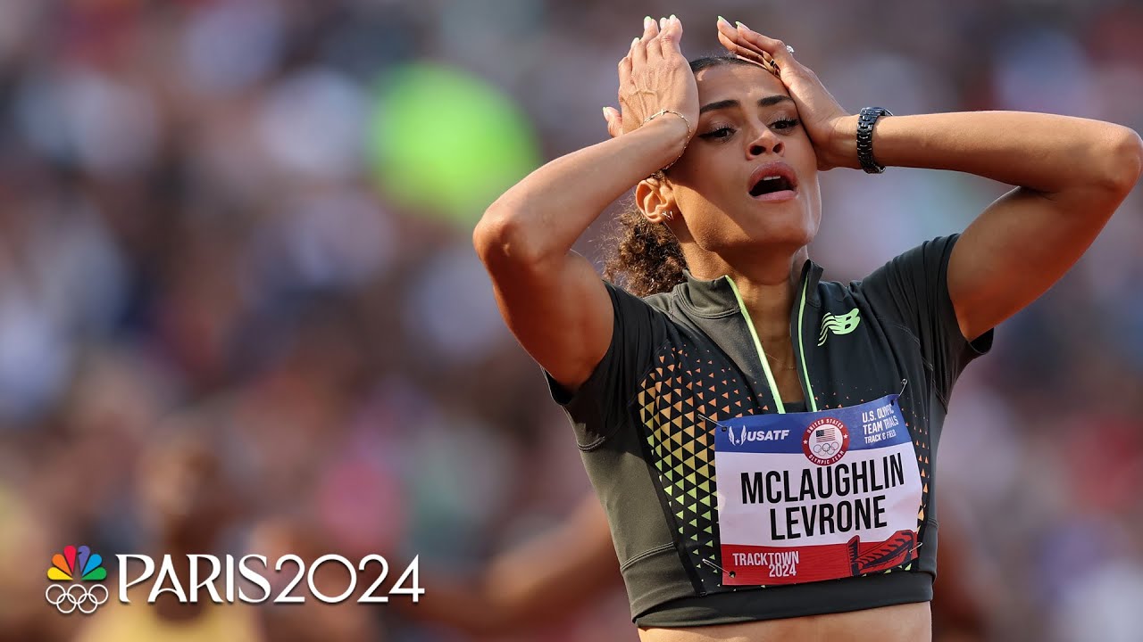 Stride by Stride: Sydney McLaughlin-Levrone's World Record Triumph | NBC Sports"