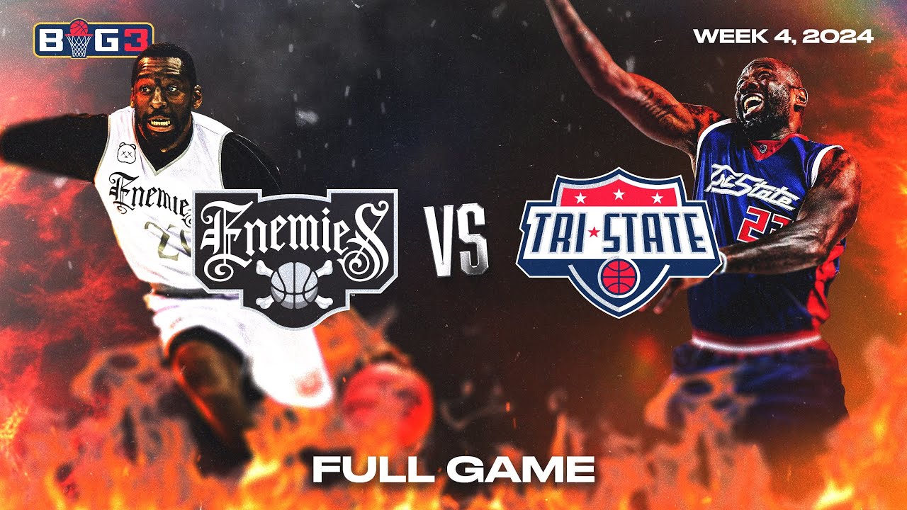 Rivalry Renewed: Enemies vs. Tri-State | BIG3 Week 4 Full Game