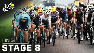 2024 Tour de France Stage 8 Finish Highlights | Cycling on NBC Sports