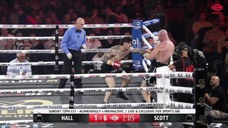 Curtis Scott vs. Barry Hall Full Fight Highlights | Main Event | Fox Sports Australia