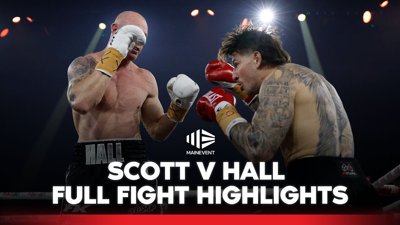 Curtis Scott vs. Barry Hall Full Fight Highlights | Main Event | Fox Sports Australia