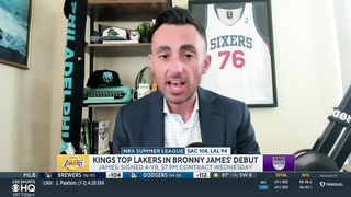 Kings Prevail Over Lakers in Bronny James' Summer League Debut | CBS Sports Recap