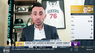 Kings Prevail Over Lakers in Bronny James' Summer League Debut | CBS Sports Recap