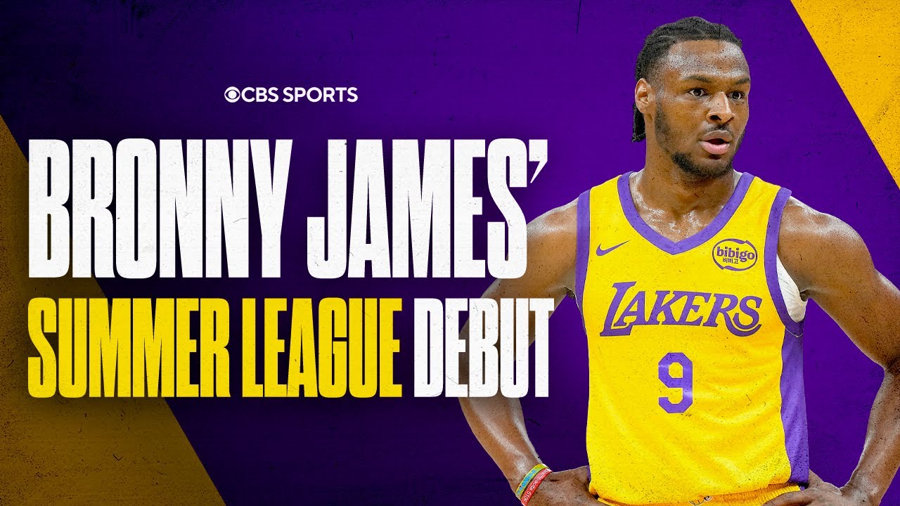 Kings Prevail Over Lakers in Bronny James' Summer League Debut | CBS Sports Recap
