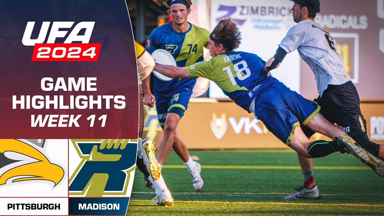 Pittsburgh Thunderbirds vs. Madison Radicals | Full Game Highlights | July 6, 2024
