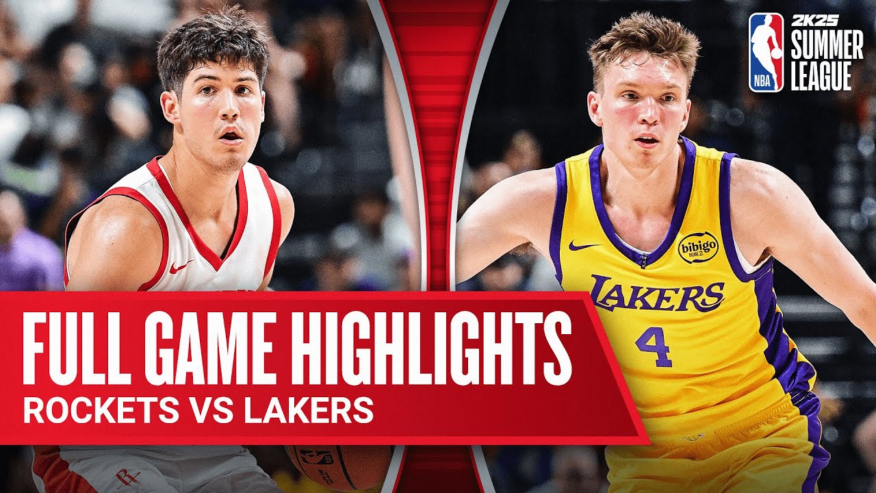 "NBA Summer League Clash: Rockets vs Lakers | Full Game Highlights"