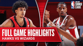 "NBA Summer League Showdown: Hawks vs Wizards | Full Game Highlights"