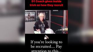 If you're looking to be recruited...pay attention