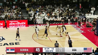 USA vs. Serbia | USAB Showcase Full Game Highlights | July 17, 2024"