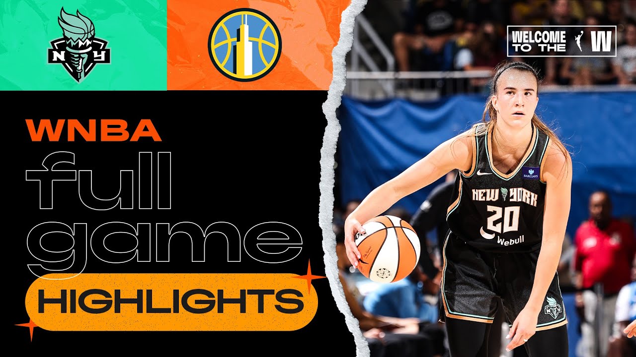 New York Liberty vs. Chicago Sky | Full Game Highlights | July 13, 2024